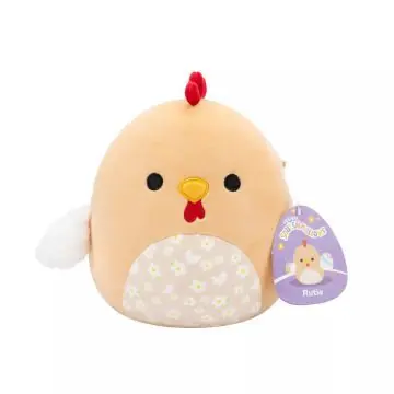 Azonnal elérhető Squishmallows Rutie, a kiskakas virágos hassal - 20 cm