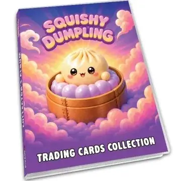 Squishy Dumplig Album kártyákhoz Csak ma