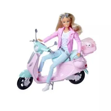 Gyors szállítás Steffi Love Steffi baba robogóval