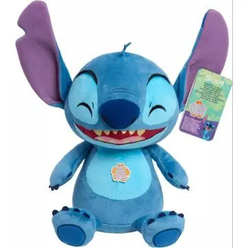 Biztonságos vásárlás Stitch Interaktív plüssfigura hanghatásokkal - 28 cm