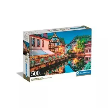 Azonnal elérhető Strasbourg, Óváros kompakt puzzle - 500 darabos