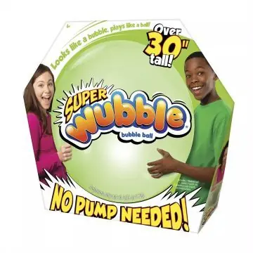 Super Wubble Csodálatos bubi labda - 75 cm, zöld Expressz kézbesítés