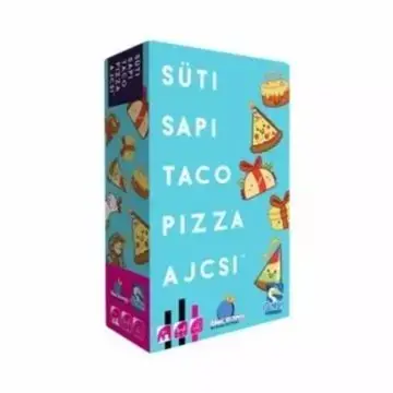 Süti, sapi, taco, pizza, ajcsi társasjáték Népszerű