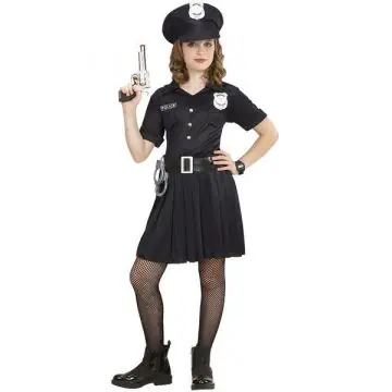 Szoknyás rendőrnő jelmez - 140 cm Olcsó