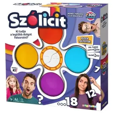 Gyors kiszállítás Szólicit interaktív társasjáték