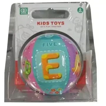 Szuperpuha bébicsörgő labda , 12 cm Legkelendőbb