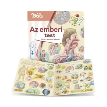 Korlátozott ajánlat Tolki Interaktív foglalkoztató hangoskönyv - Az emberi test