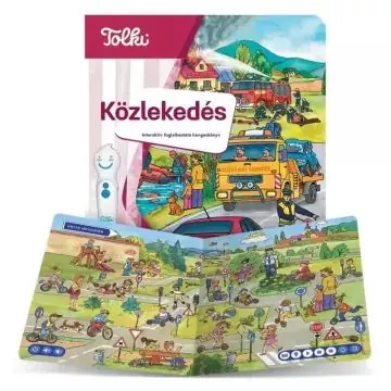 Olcsóbb Tolki Interaktív foglalkoztató hangoskönyv - Közlekedés