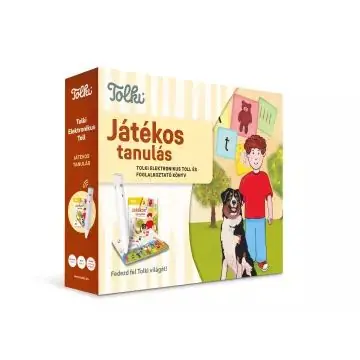 Biztonságos fizetés Tolki Játékos tanulás interaktív foglalkoztató könyv - készletben