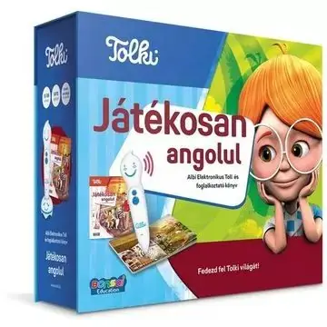 Olcsóbb Tolki Játékosan angolul interaktív foglalkoztató könyv - készletben