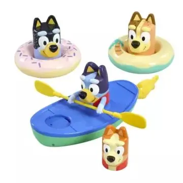 Tomy Toomies Bluey családjával fürdőjáték készlet Gyors szállítás