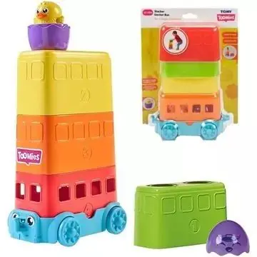 Tomy Toomies Kukucska tojáskák emeletes busz Alacsony ár