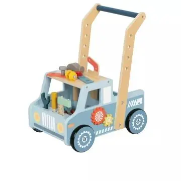 Tooky Toy 2 az 1-ben szerszámos autó és járássegítő Azonnali szállítás