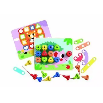 Tooky Toy 3 az 1-ben fejlesztő játék - 53 db-os Korlátozott ajánlat