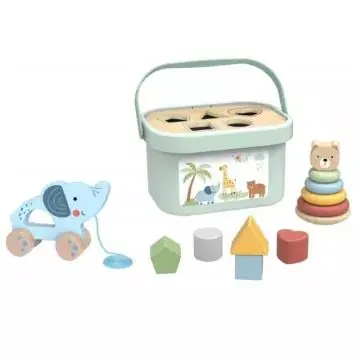 Szuper akció Tooky Toy A vadon állatai - 3 az 1-ben fejlesztő doboz
