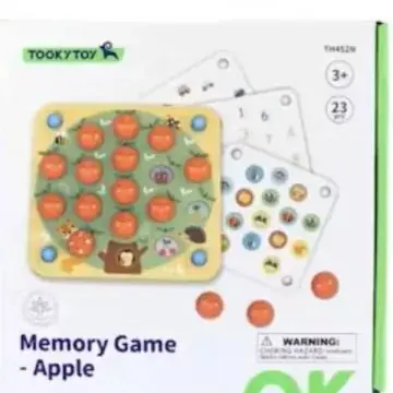 Tooky Toy Almafa memóriajáték cserélhető lapokkal Árcsökkenés