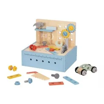 Tooky Toy Csavarozós barkácsdoboz szerszámokkal Korlátozott ajánlat
