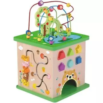 Tooky Toy Erdei állatkás óriás foglalkoztató doboz Kiárusítás