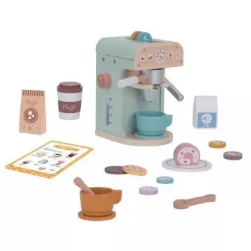 Expressz szállítás Tooky Toy Fa kávéfőző kiegészítőkkel