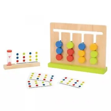 Expressz szállítás Tooky Toy Korongválogató logikai játék