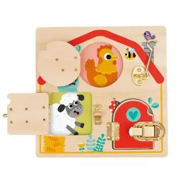 Tooky Toy Matatótábla zárakkal Csak ma