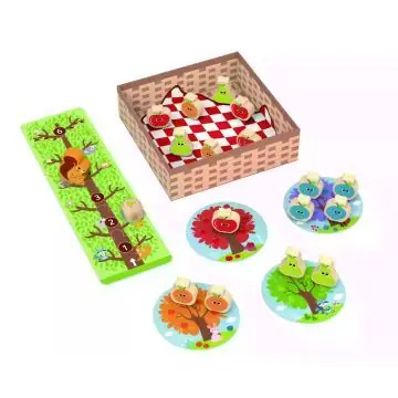 Tooky Toy Mókus a gyümölcsösben fa játék Vedd meg most