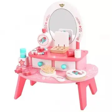 Tooky Toy Rózsaszín fésülködőasztalom Akció