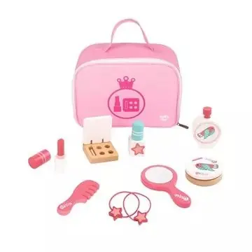 Tooky Toy Szépítkező készlet fából Expressz kézbesítés