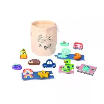 Tooky Toy Tapintsd ki és párosítsd! játék Kihagyhatatlan ajánlat
