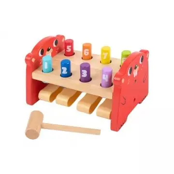 Azonnali szállítás Tooky Toy Vakondhajsza kalapálós fajáték