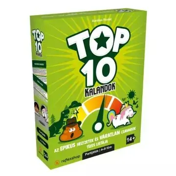 Expressz szállítás Top10 kalandok társasjáték