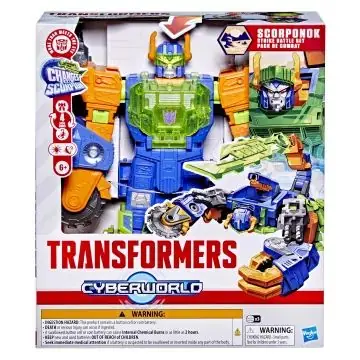 Transformers Cyberworld – Scorponok Strike harci készlet Szuper ajánlat