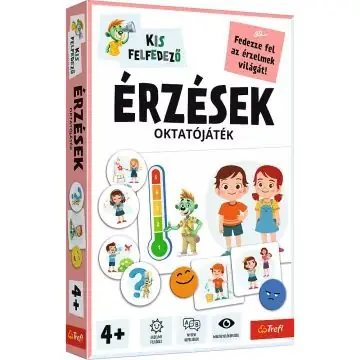 Trefl Kis Felfedező – Érzelmek társasjáték Újdonság