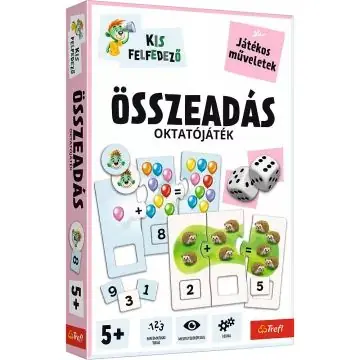 Népszerű Trefl Kis Felfedező – Összeadás társasjáték