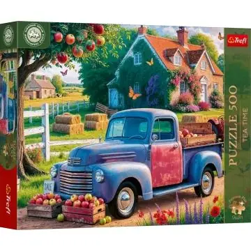 Gyors kiszállítás Trefl Premium Plus European Puzzle Championship Kék furgon - 500 darabos puzzle