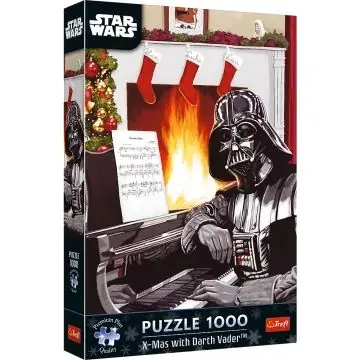 Trefl Premium Plus Star Wars, Karácsony Darth Vaderrel puzzle - 1000 darabos Bestseller