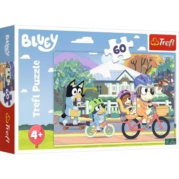 Expressz kézbesítés Trefl Boldog Bluey - 60 darabos puzzle