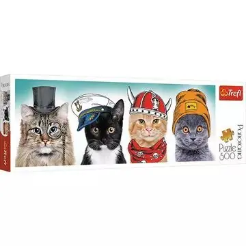 Vedd meg most Trefl Bolyhos csapat panoráma puzzle - 500 darabos