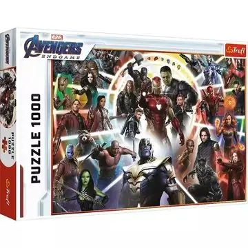 Trefl Bosszúállók végjáték puzzle - 1000 darabos Szuper akció