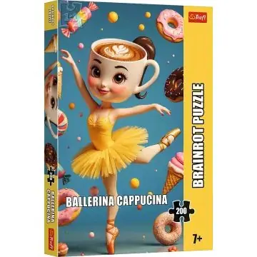 Azonnali szállítás Trefl Brainrot Ballerina Cappucina - 200 darabos puzzle