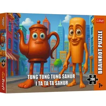 Kedvezményes ár Trefl Brainrot Tung Tung Tung Sahur - 200 darabos puzzle