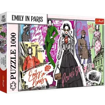Újdonság Trefl Emily Párizsban Divatinspirációk - 1000 darabos puzzle