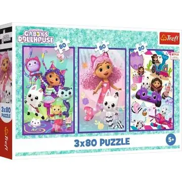 Trefl Gabi színes napjai puzzle - 3 az 1-ben Exkluzív ajánlat