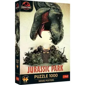 Trefl Jurassic Park - Filmplakát puzzle - 1000 darabos Népszerű