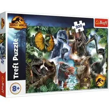 Azonnali szállítás Trefl Jurassic World - 300 darabos puzzle