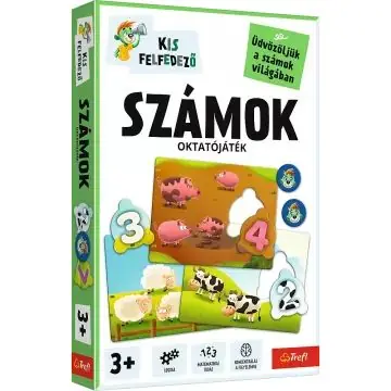 Trefl Kis Felfedező - Számok társasjáték Árcsökkenés