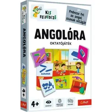 Szuper akció Trefl Kis Felfedező – Angolóra társasjáték