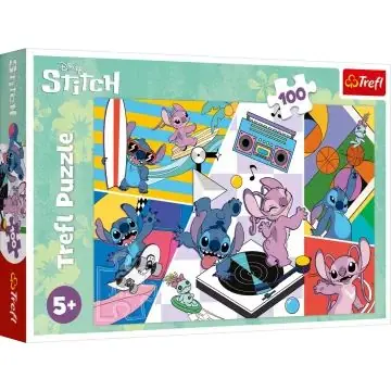 Trefl LiloStitch, Party time - 100 darabos puzzle Szuper ajánlat