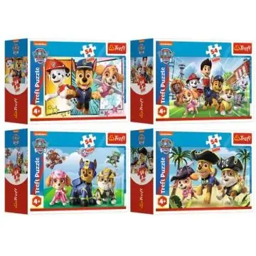 Ne maradj le Trefl Mancs őrjárat 54 darabos mini puzzle - többféle
