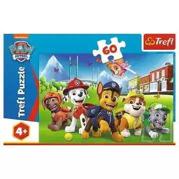Trefl Mancs őrjárat, Kutyik Kaland-öbölben – 60 darabos puzzle Árengedmény
